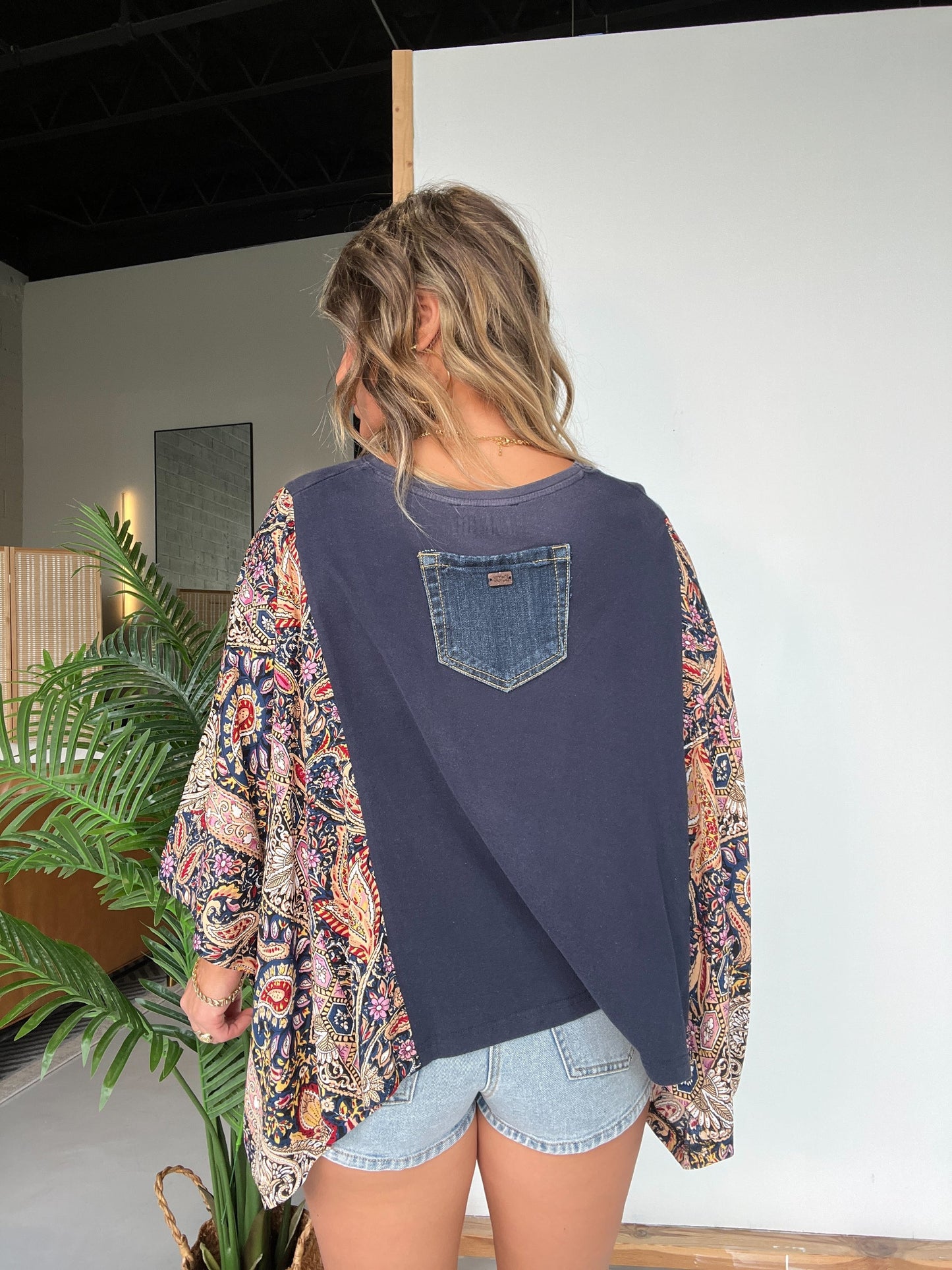 Nirvana Mix & Match Tee Navy