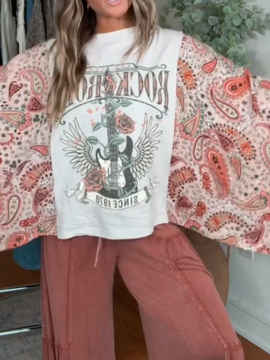 Rock and Roll mix T-shirt