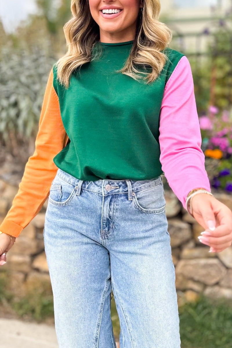 Lane Colorblock Sweater