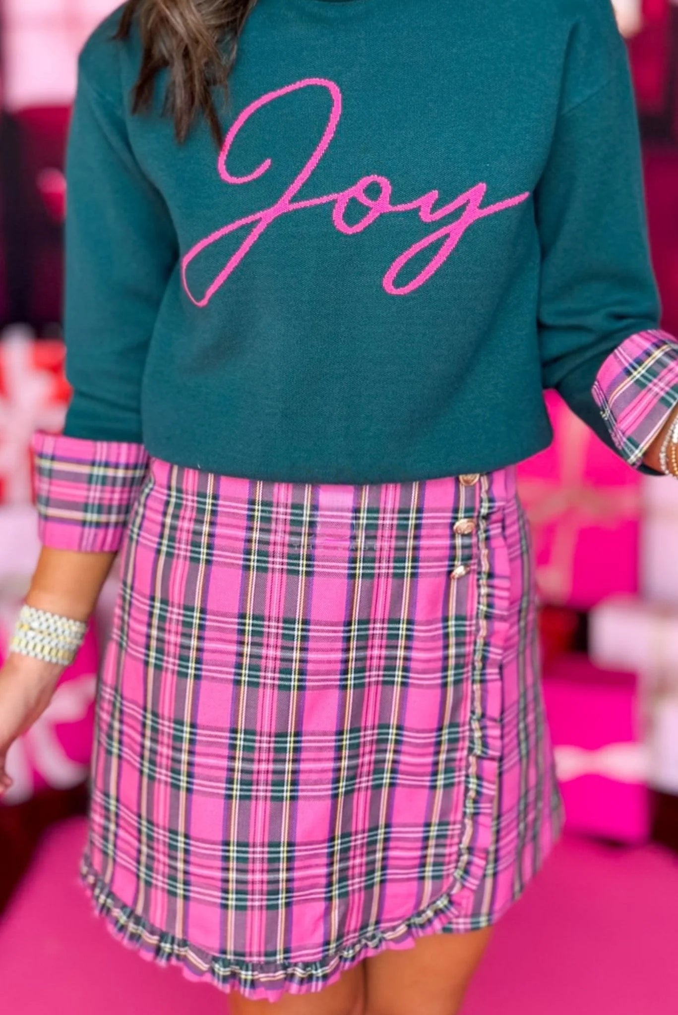 Melody Tartan Plaid Skort