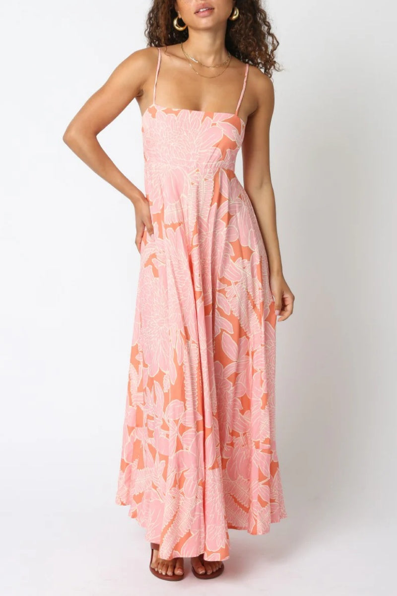 Celia Floral Maxi Dress