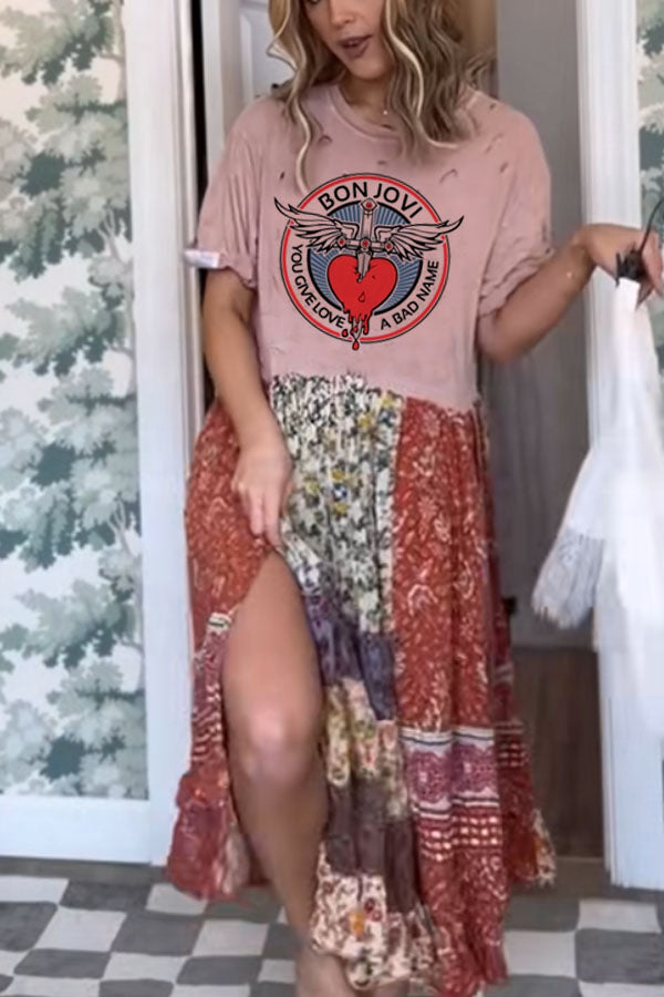 Bon Jovi Large Maxi Tee