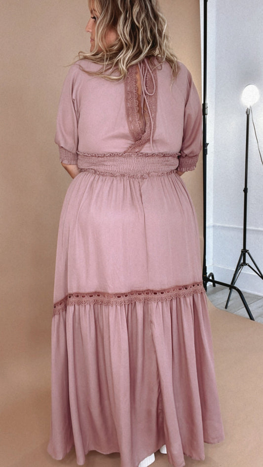 Most Admired Maxi Dress , Blush