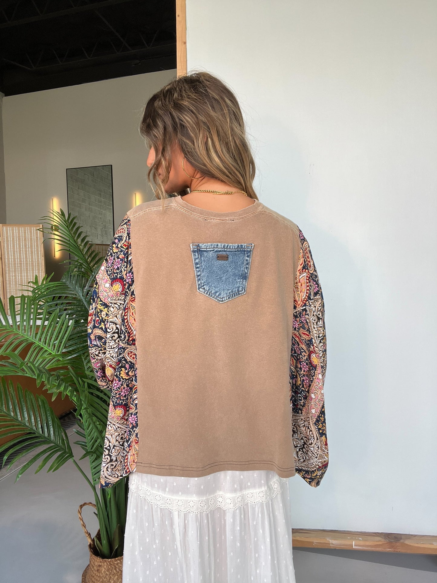 Def Leppard Mix & Match Tee Taupe