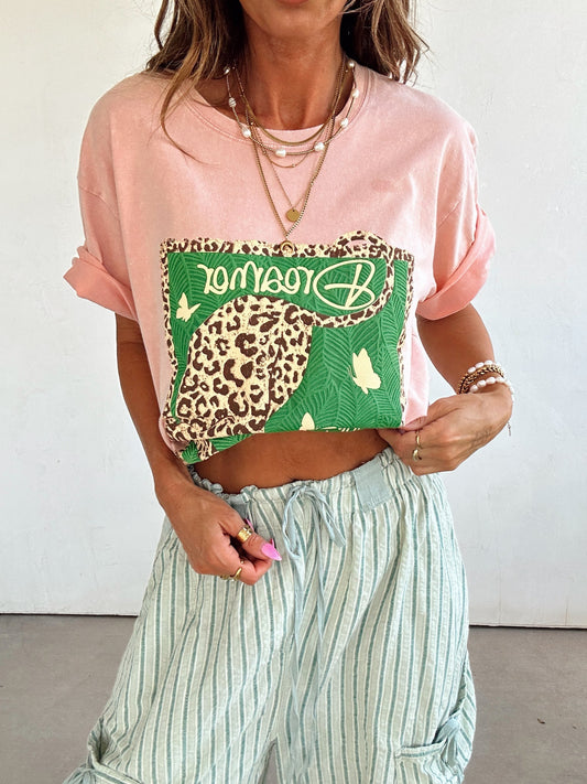 Wild Spirit Cheetah Graphic Tee