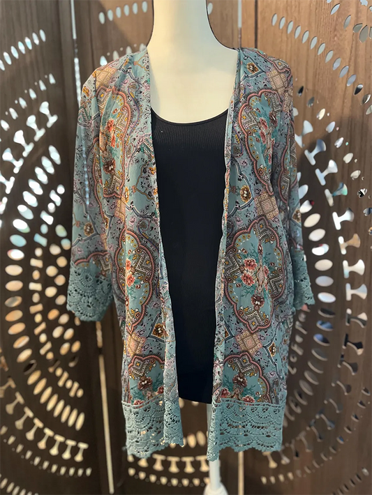 Bohemian Kimono Blouse