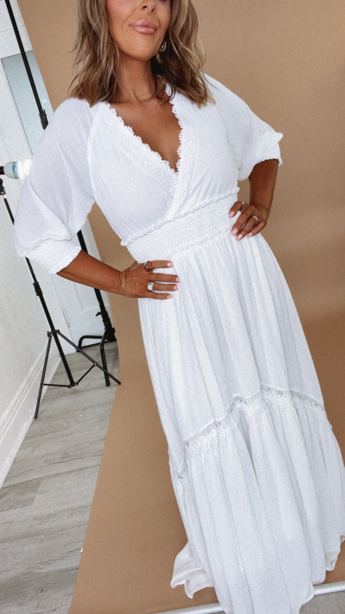 Most Admired Maxi Dress , White