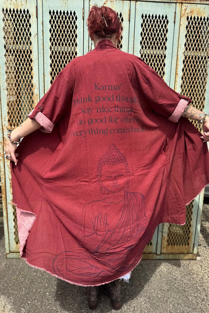 Buddha Red Jacket