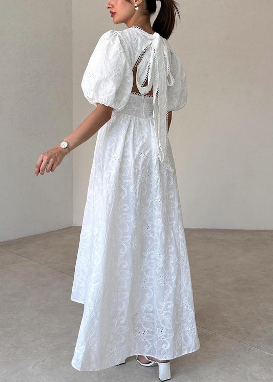 Ladies Elegant and Beautiful Round Neck Dress