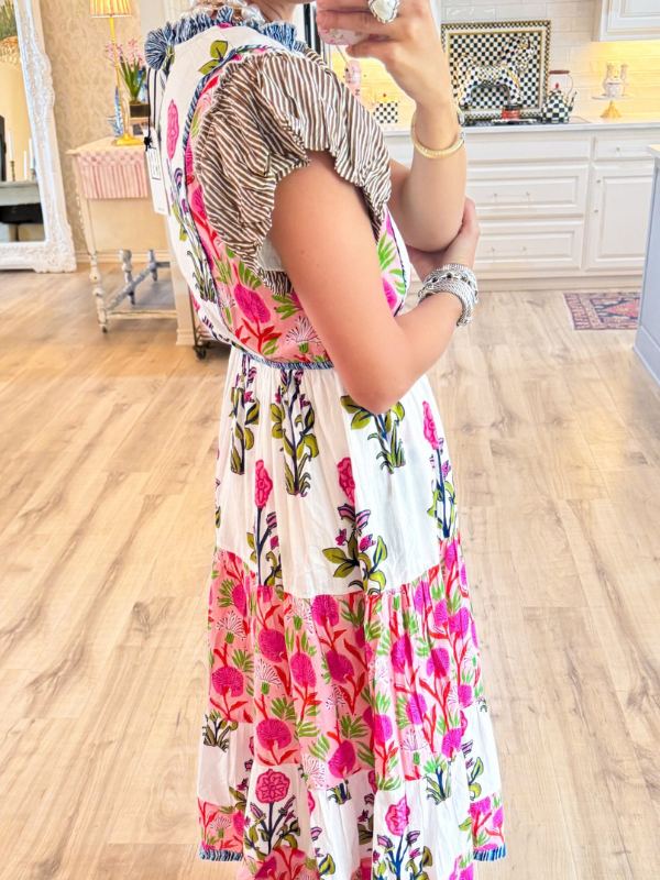 THML Pink Multi Floral Maxi Dress