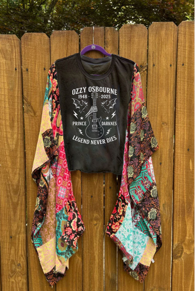 Ozzy Osbourne Mix & Match Tee (No Patch)