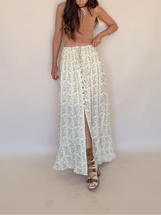 Italian Summer Maxi Skirt