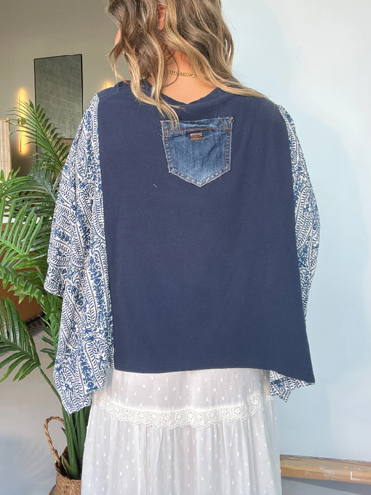 Grateful Dead Mix & Match Tee Navy