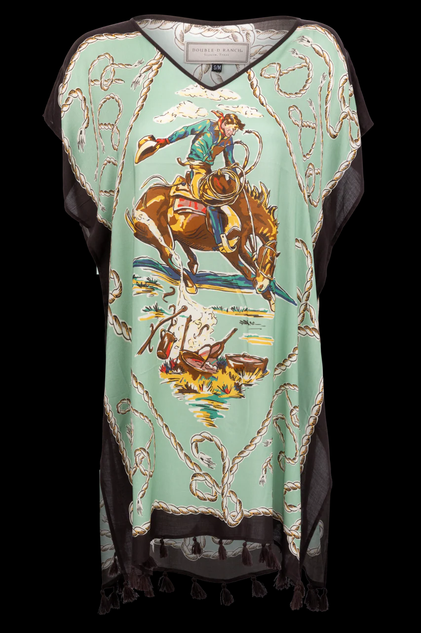 Double D Ranch Romance & Rustlers Poncho Top