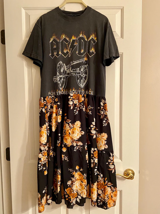 ACDC T-shirt dress