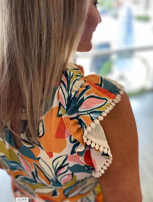 Sunset Beach Midi Dress