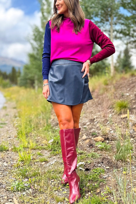 Lane Colorblock Sweater