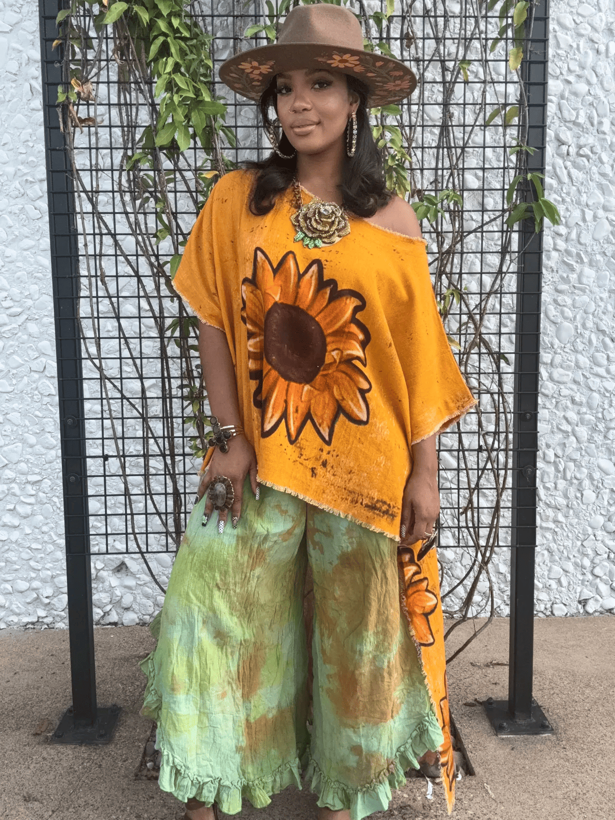 printed tunic