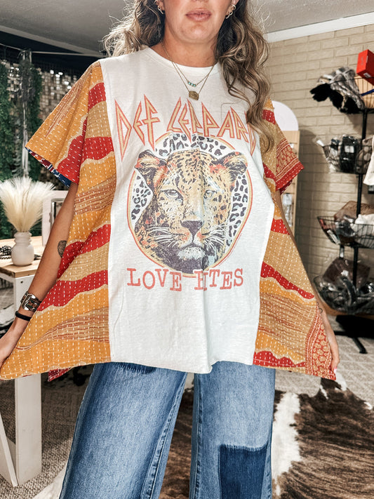 Def Leopard Mix & Match Tee (No Patch)