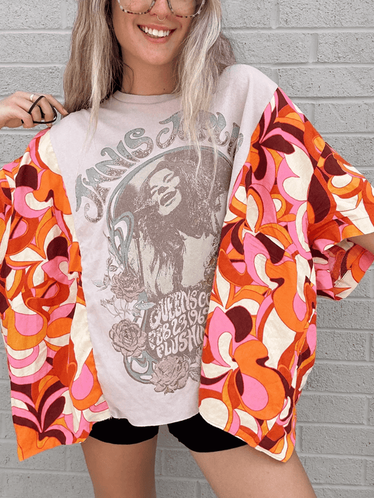 JANIS JOPLIN Mixed Top