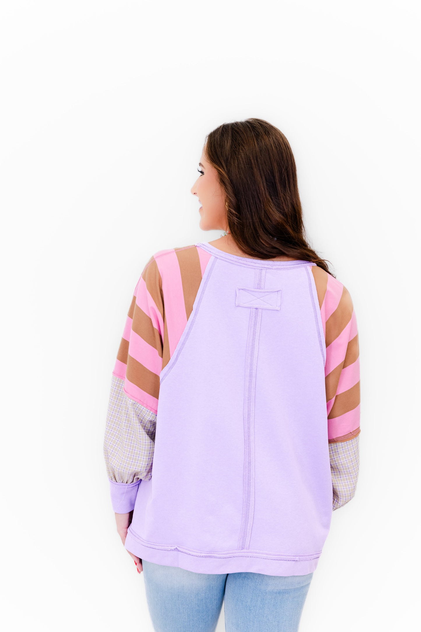 Cozy Up Color Block Top