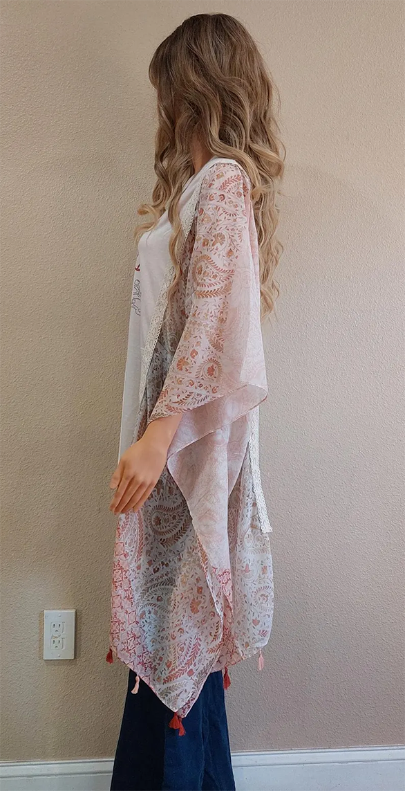 T-shirt cape top