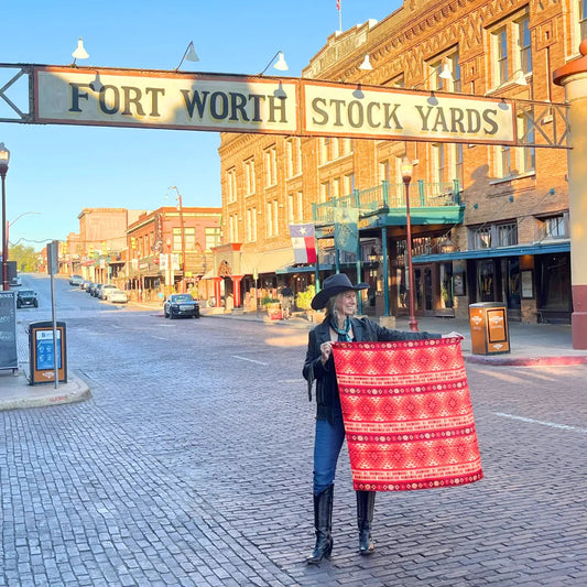Aztec Wild Rags (Trails to Santa Fe) Silk Scarf