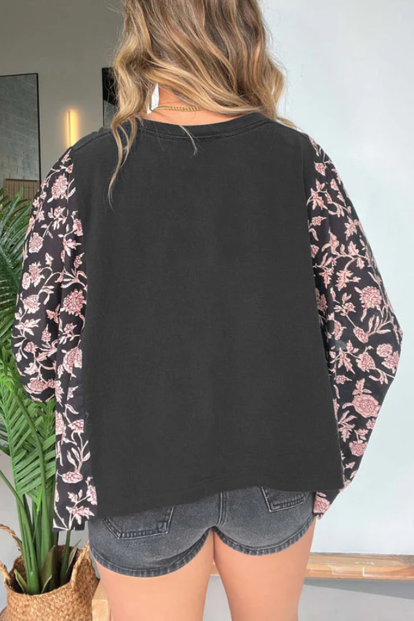 Mix & Match Tee Black(No Patch)