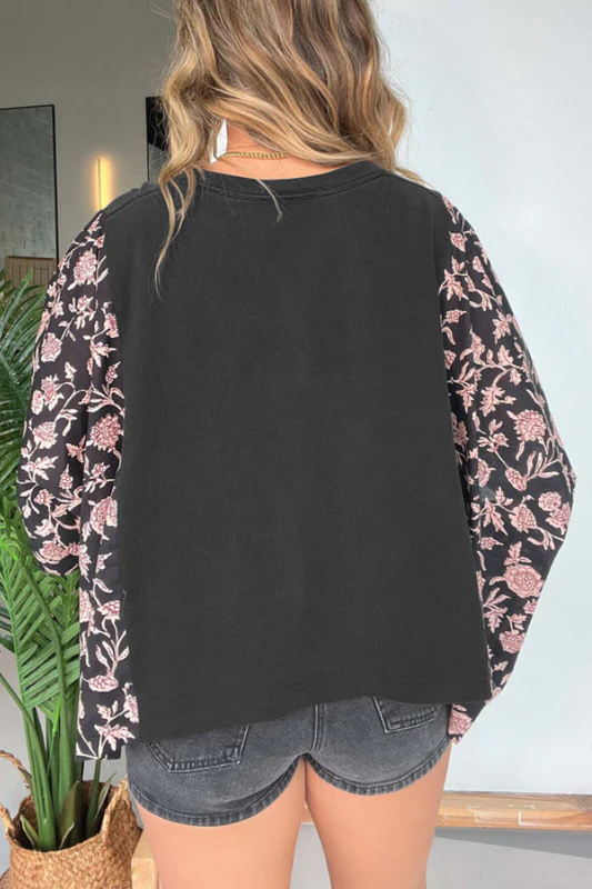 Mix & Match Tee Black(No Patch)