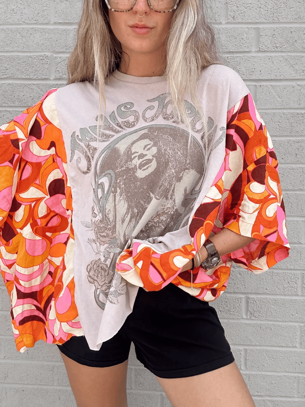 JANIS JOPLIN Mixed Top