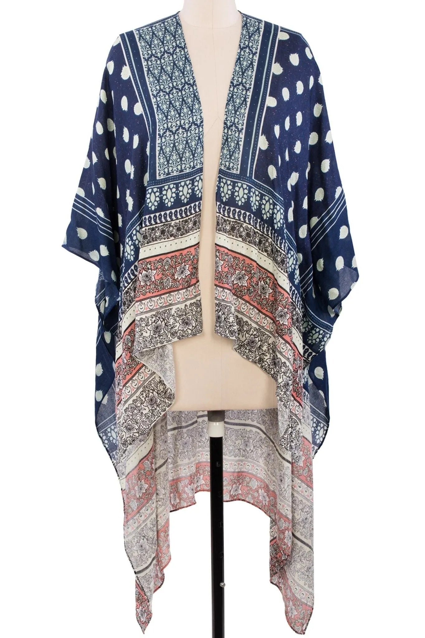 Tropical Block Kimono