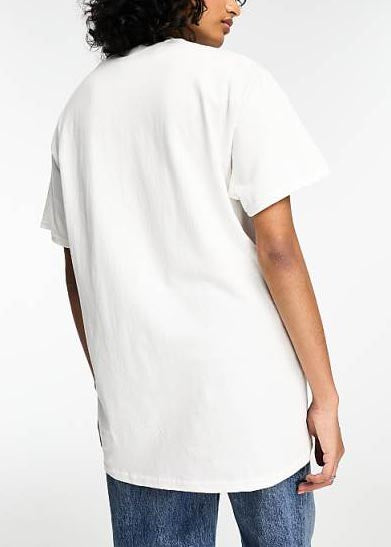 White T-shirt with Lobster Martini Graphic