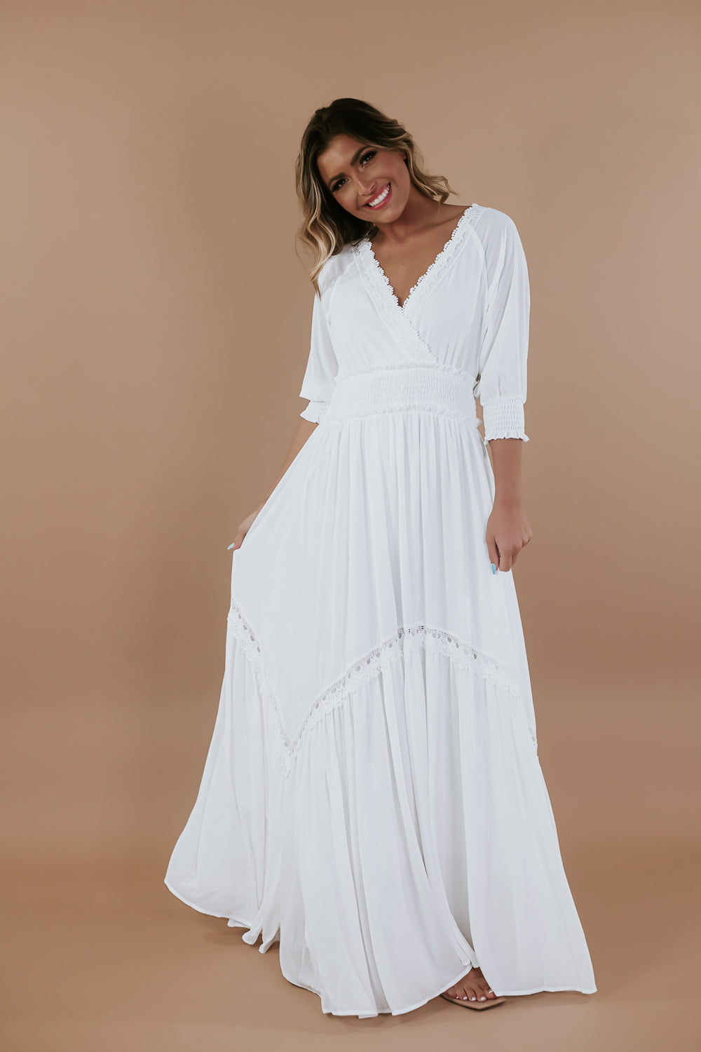Most Admired Maxi Dress , White