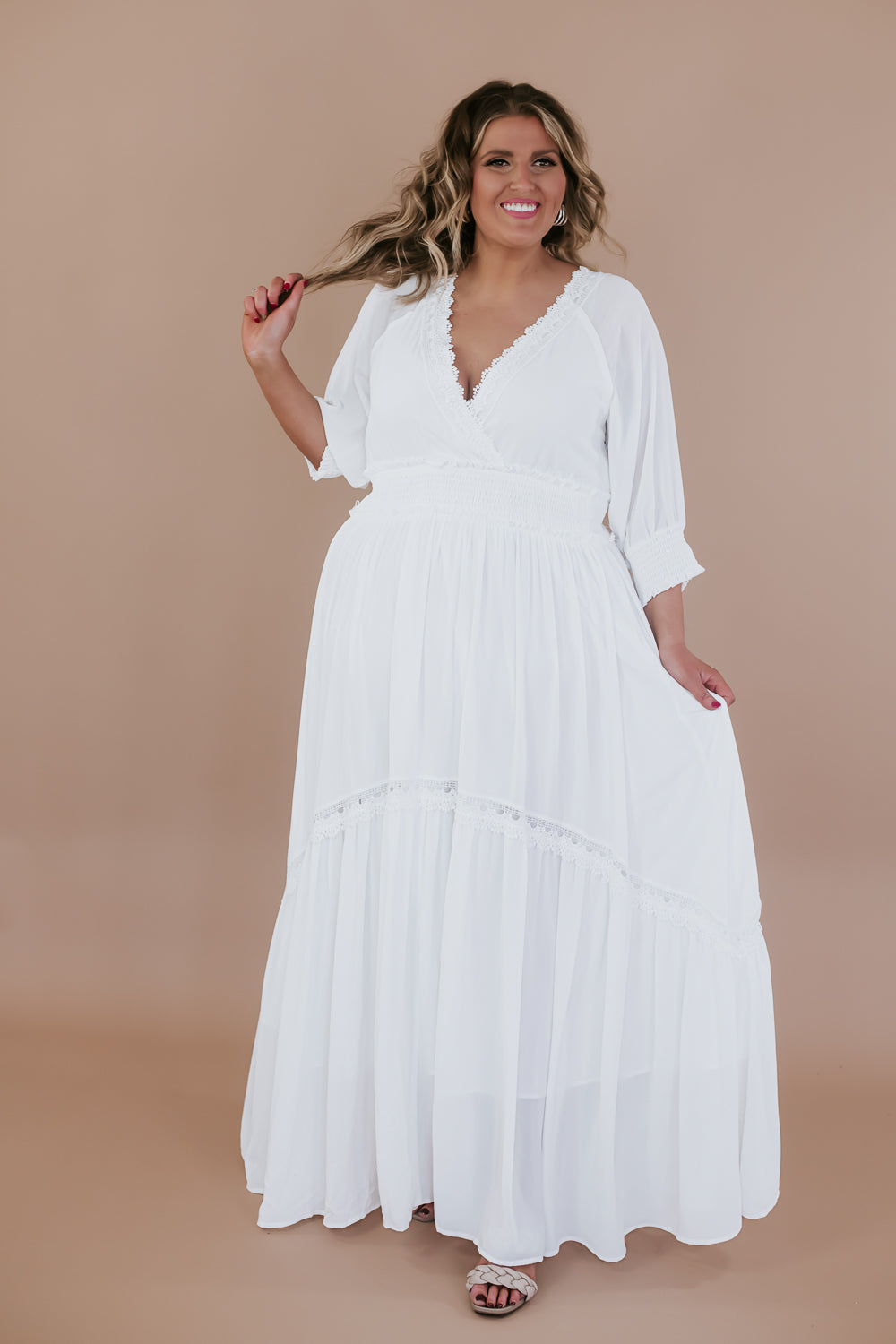 Most Admired Maxi Dress , White