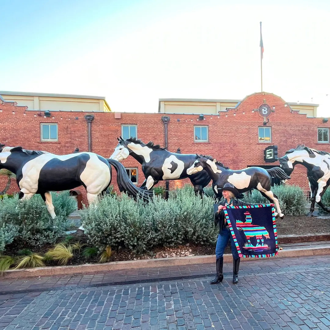 Cowgirl Wild Rags (Cowgirl Fiesta) Silk Scarf