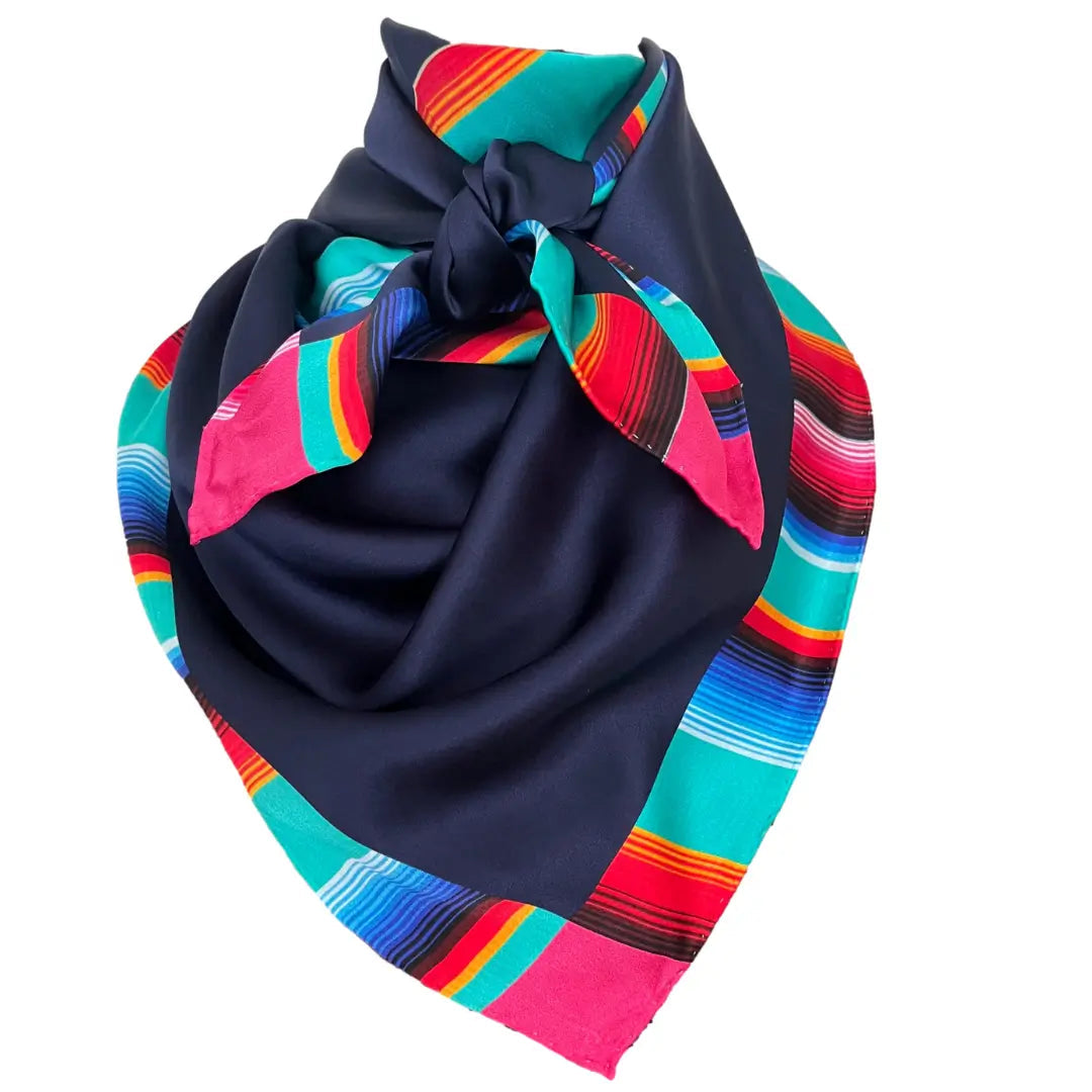 Cowgirl Wild Rags (Cowgirl Fiesta) Silk Scarf