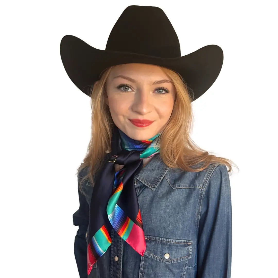 Cowgirl Wild Rags (Cowgirl Fiesta) Silk Scarf