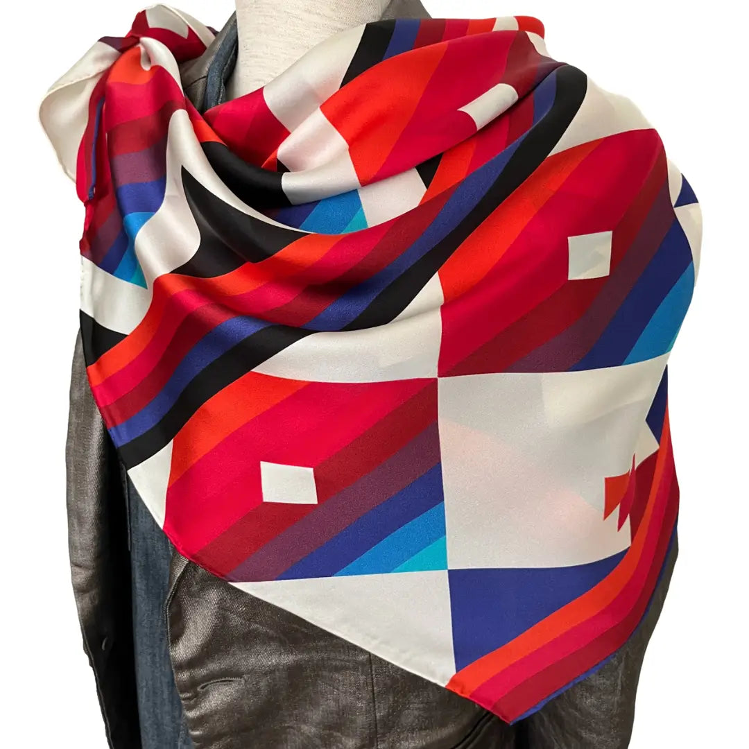 Aztec Wild Rags (Chasing Sunrise) Silk Scarf