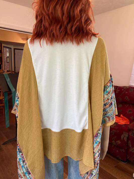 Fleetwood Mac Inspired Bat Sleeve Top
