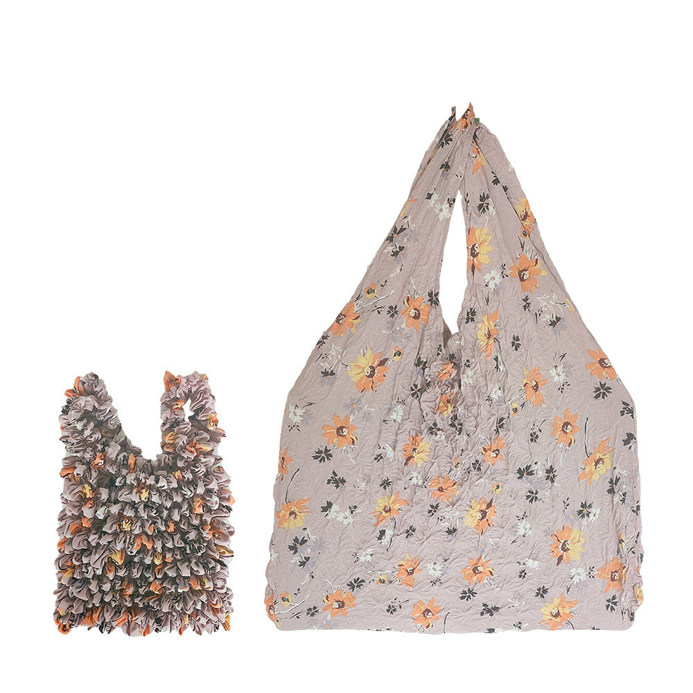 Floral Hand-held Shrink Bag
