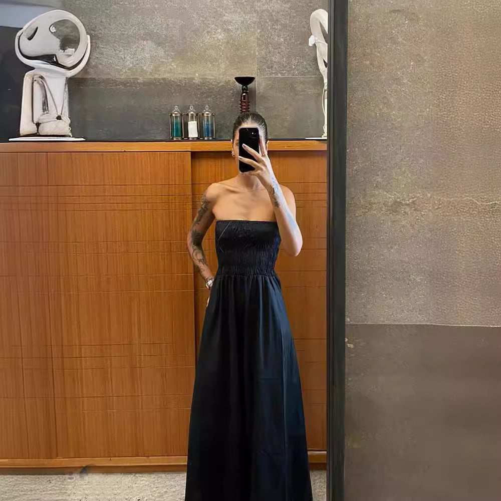 Isabella's Island Tube Top Sleeveless Maxi Dress