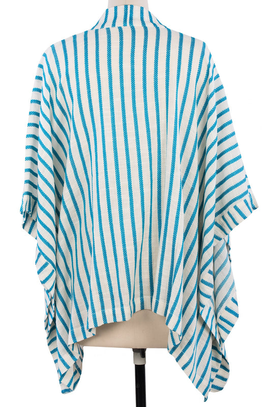 Striped Cotton Cover Up Kimono