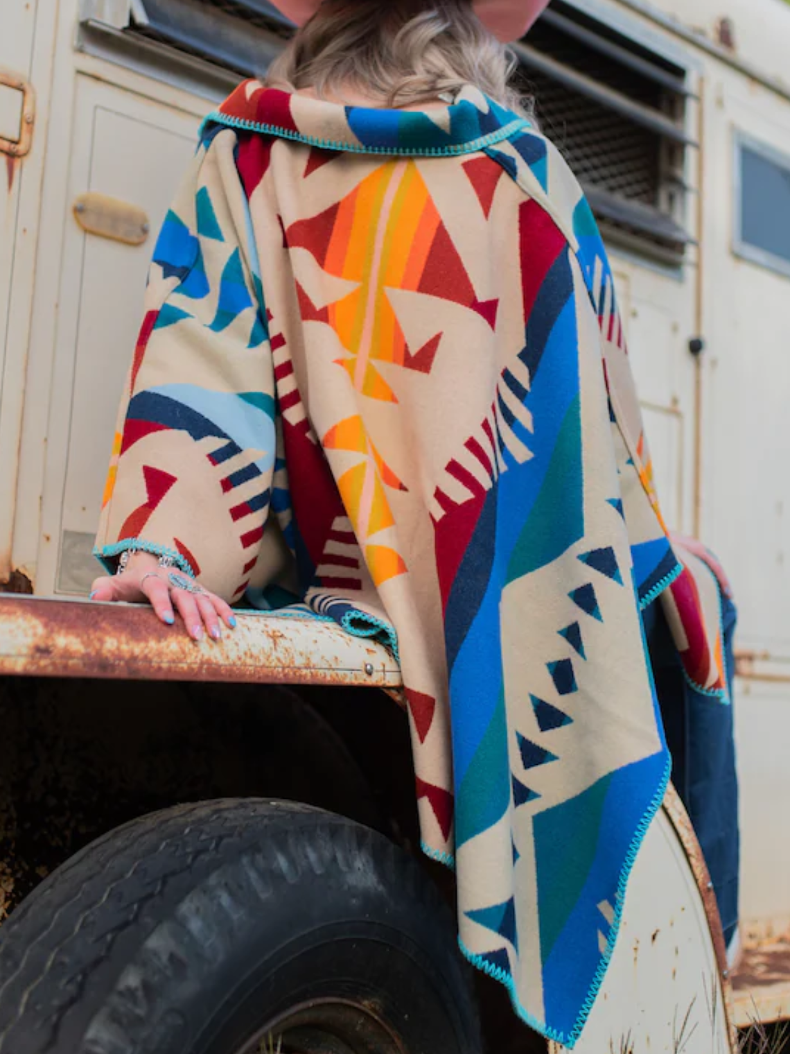 Double-sided raincoat