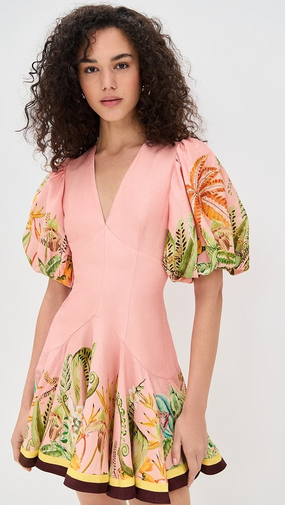 Pink Papaya Mini Dress