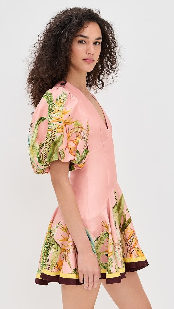 Pink Papaya Mini Dress