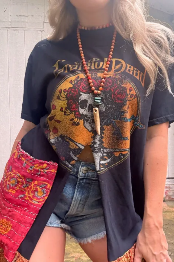 The Grateful Dead Double Split Maxi Tee