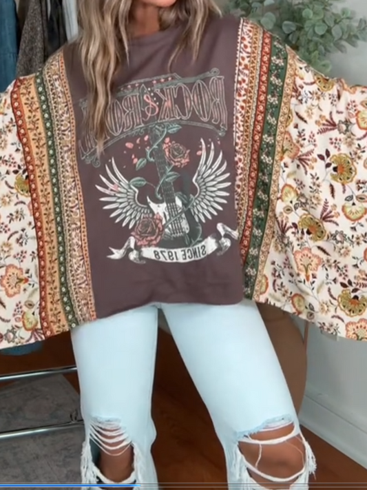 Rock and Roll mix T-shirt