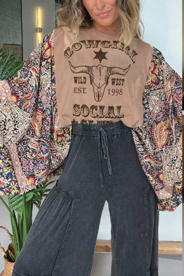 Cowgirls Social Club Mix & Match Tee (No Patch)