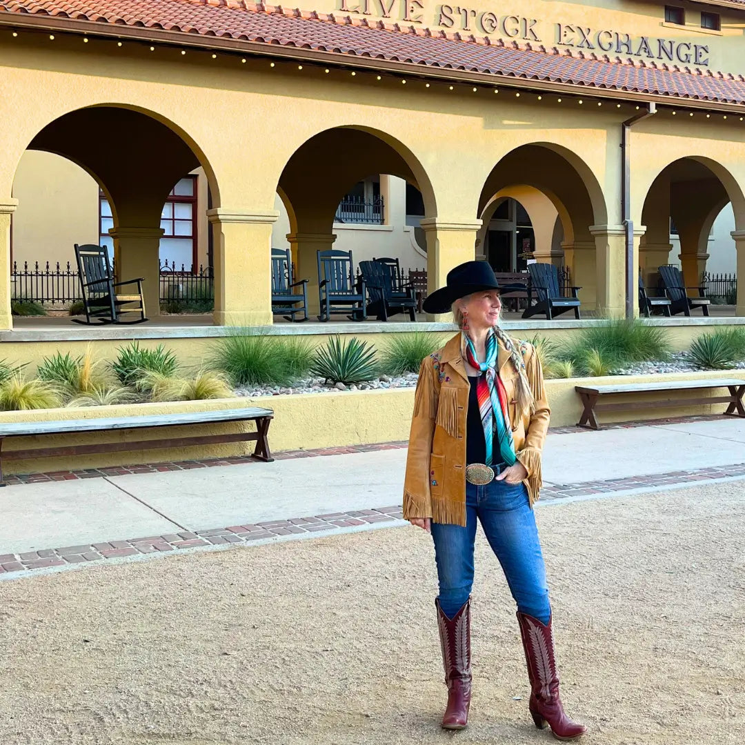 Serape Wild Rags (Wild Bill) Silk Scarf