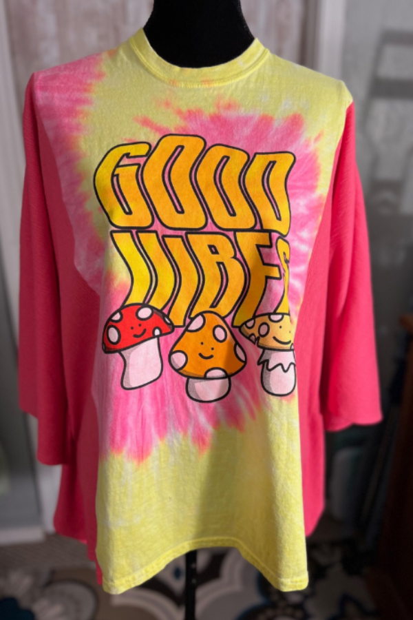 Good Vibes Mix & Match Tee (No Patch)